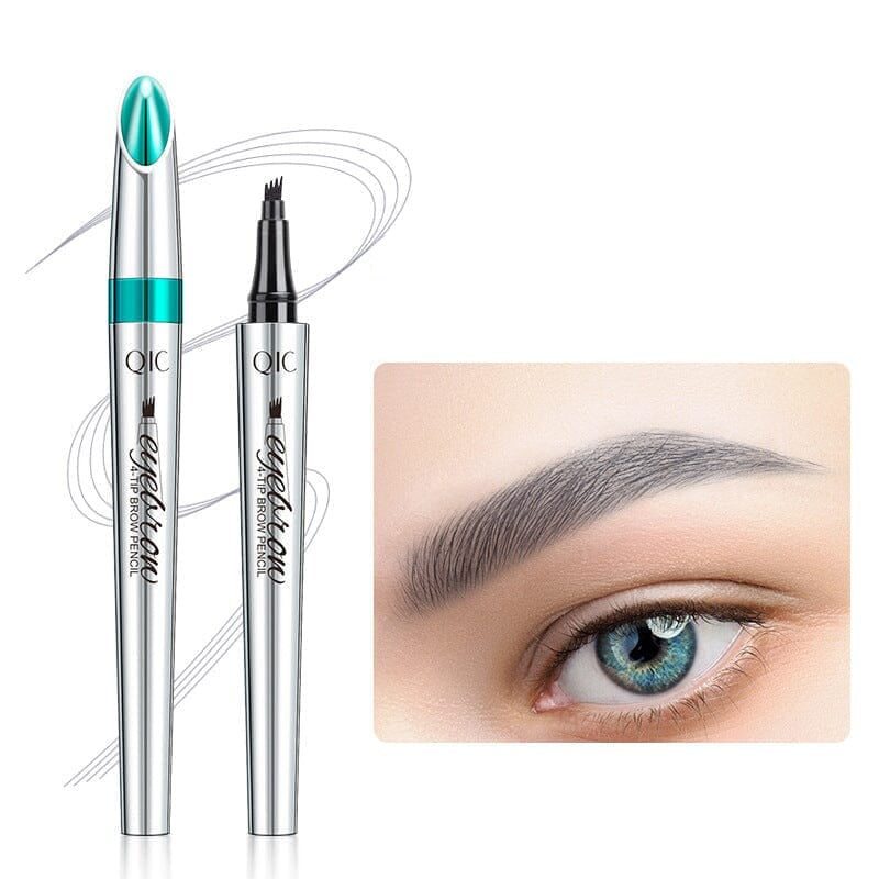 Karnz | Wasserdichter 3D-Microblading-Augenbrauenstift mit 4 Gabelspitzen