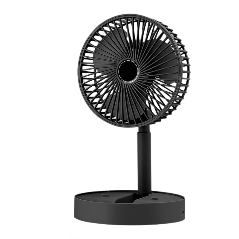Portae Rechargeae Teleskope-Ventilator mit geräuscharmem Design und einstellbarer Höhe