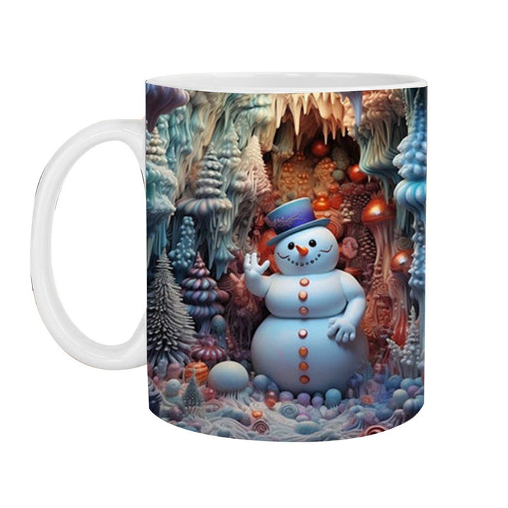 3D Weihnachts-Schneemann Becher | Karnz