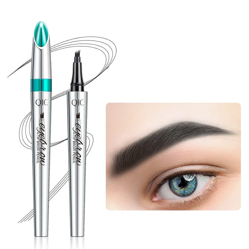 Karnz | Wasserdichter 3D-Microblading-Augenbrauenstift mit 4 Gabelspitzen