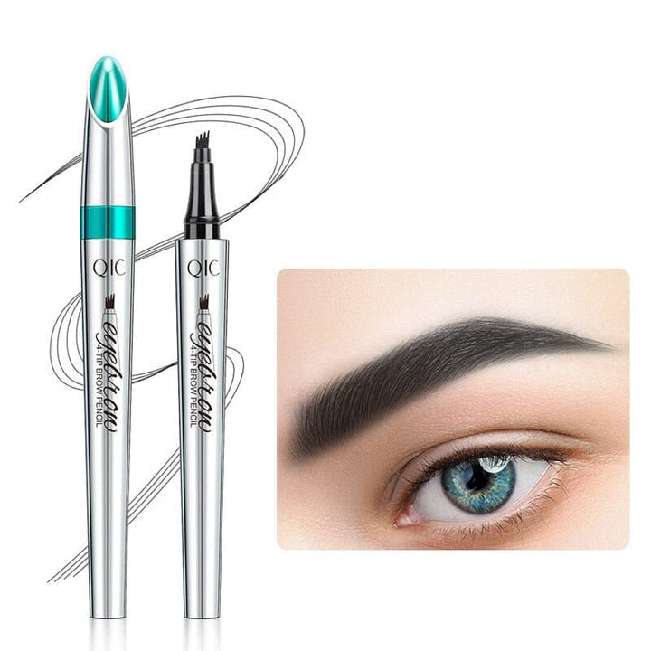 Karnz | Wasserdichter 3D-Microblading-Augenbrauenstift mit 4 Gabelspitzen