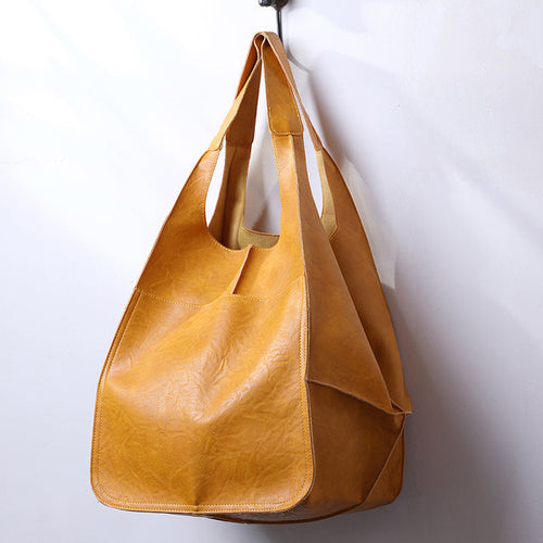 Karnz | Frauen übergroße Leder Handtaschen
