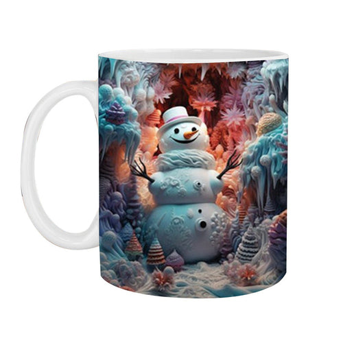 3D Weihnachts-Schneemann Becher | Karnz