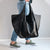 Übergroße Ledertasche