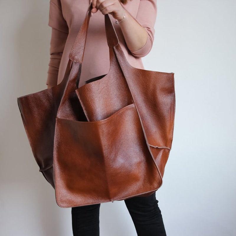 Karnz | Übergroße Weekender-Handtaschen Aus Leder