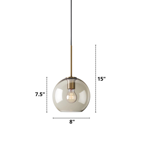 Moderne Glas Hängelampen | Karnz