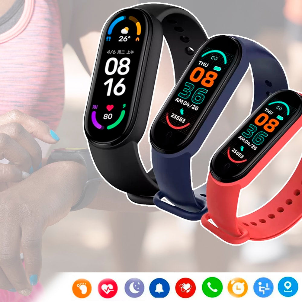 Smartwatch - mit Puls- und Blutdruckmessgerät | Karnz