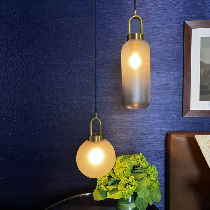 Rauchglas Pendelleuchte – Industrie-Deckenlampe für Küche, Esszimmer & Wohnzimmer | Karnz