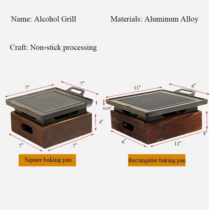 Raucharmer tragbarer Grill Holzkohle Haushalts Antihaft BBQ | Karnz