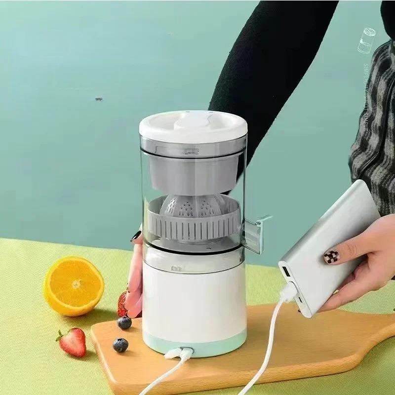 Tragbare elektrische Zitruspresse – Frischer Saft in Sekundenschnelle | Karnz