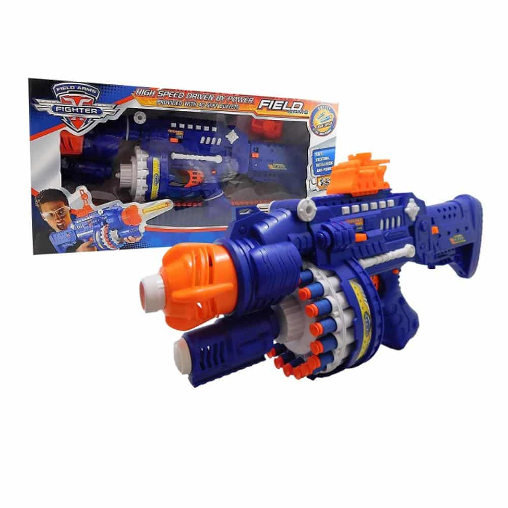 Vollautomatische Soft Bullet Gun inkl. 40 Pfeile/Darts | Karnz