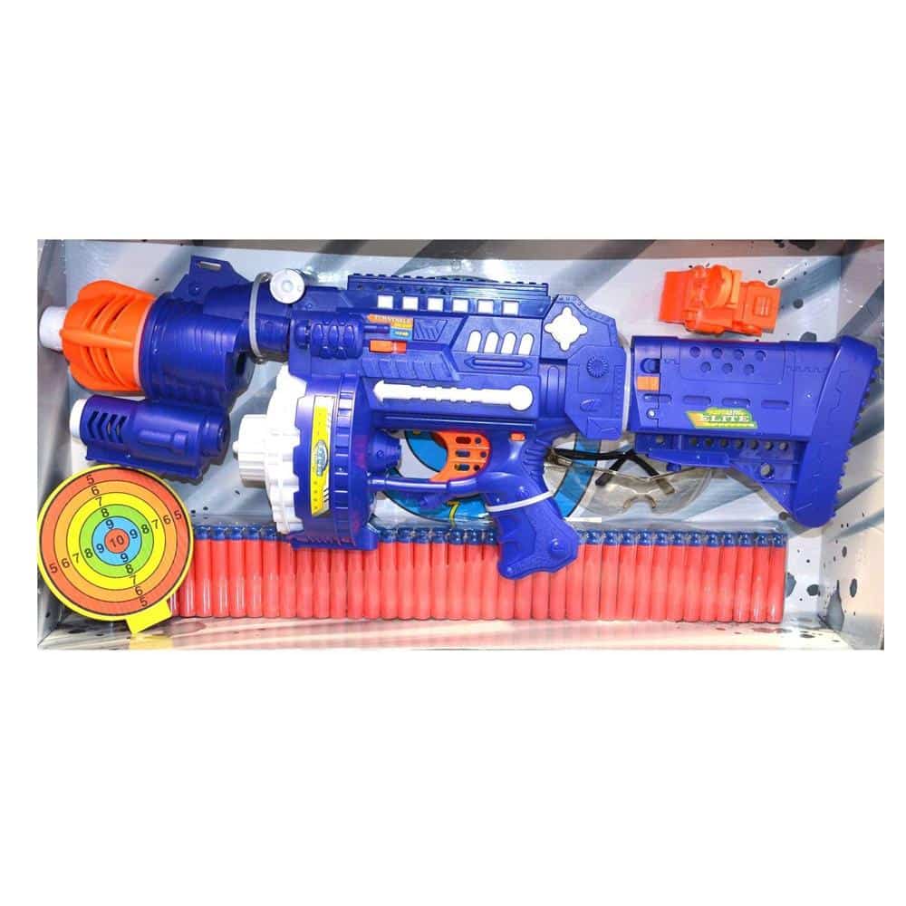 Vollautomatische Soft Bullet Gun inkl. 40 Pfeile/Darts | Karnz