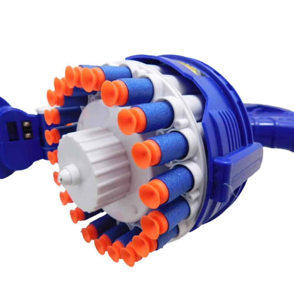 Vollautomatische Soft Bullet Gun inkl. 40 Pfeile/Darts | Karnz