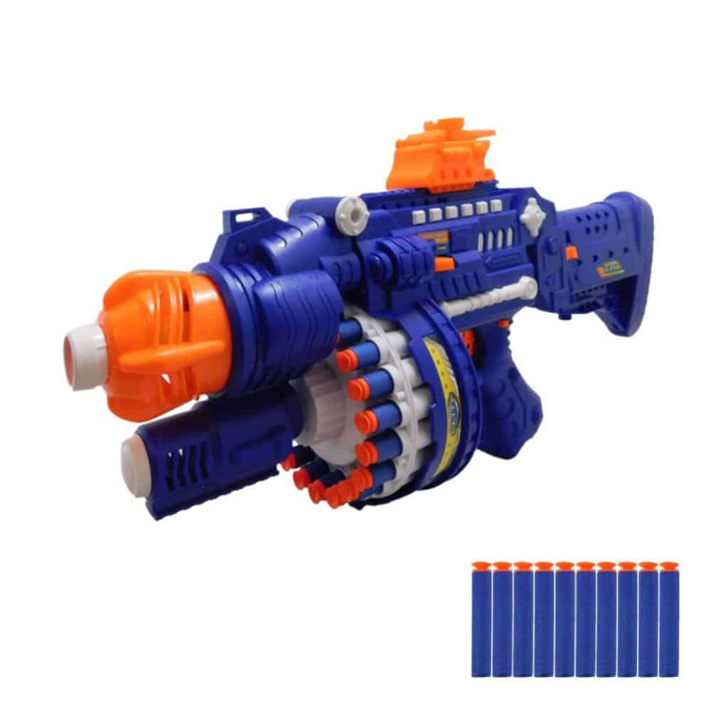 Vollautomatische Soft Bullet Gun inkl. 40 Pfeile/Darts | Karnz