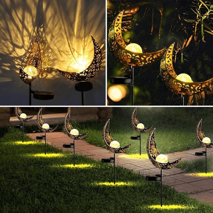 Solar Outdoor Halbmondlicht Karnz
