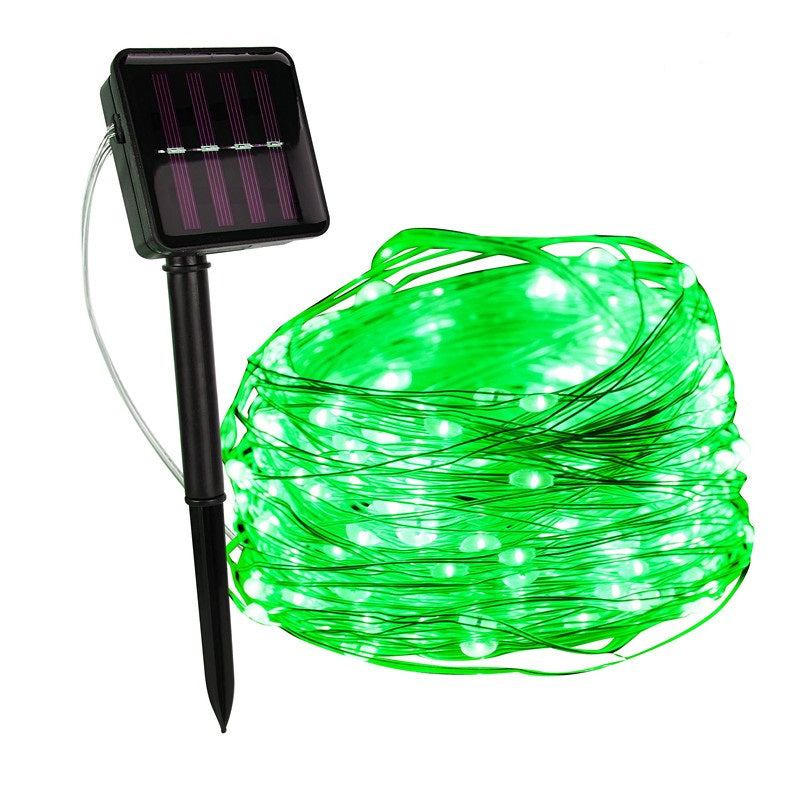 Solarbetriebene Lichterketten für den Außenbereich