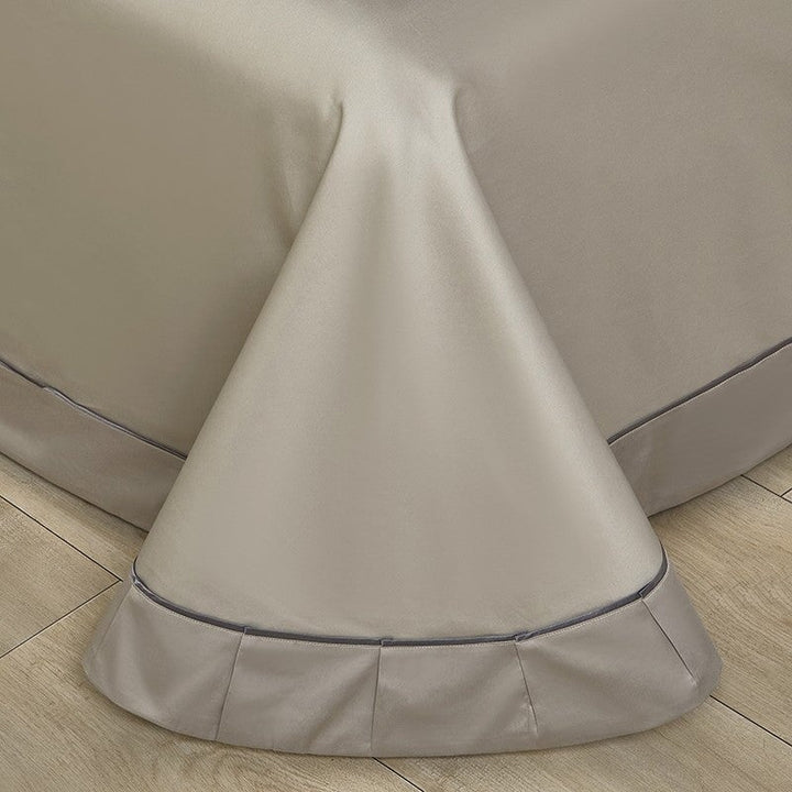 Sonata Luxus Bettbezug Set – 1000 TC Baumwolle mit seidig satinierter Oberfläche | Karnz