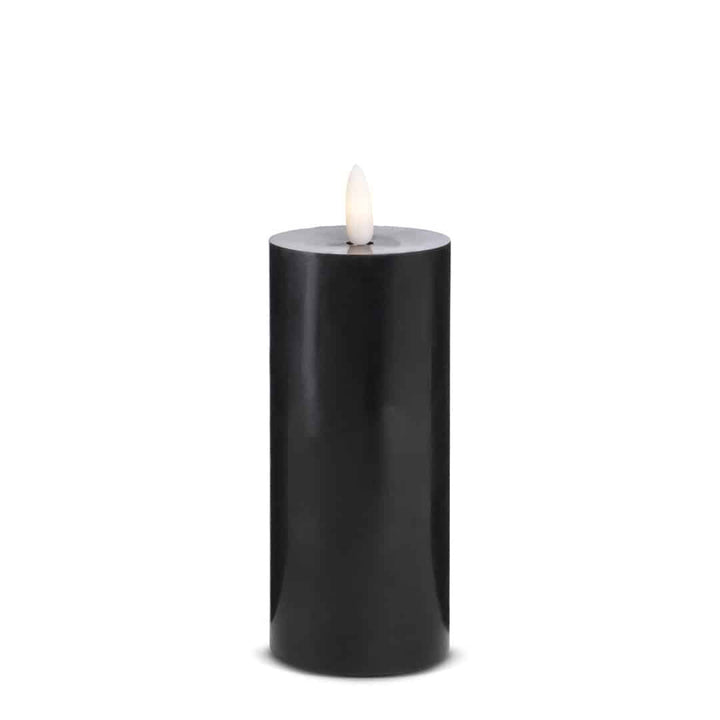 LED Kerze (1 Stück) mit realistischer 3D Flamme 5 x 15 cm | Karnz