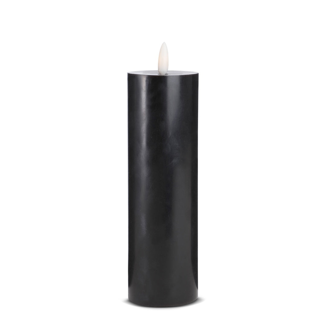 LED Kerze (1 Stück) mit realistischer 3D Flamme 5 x 20 cm | Karnz