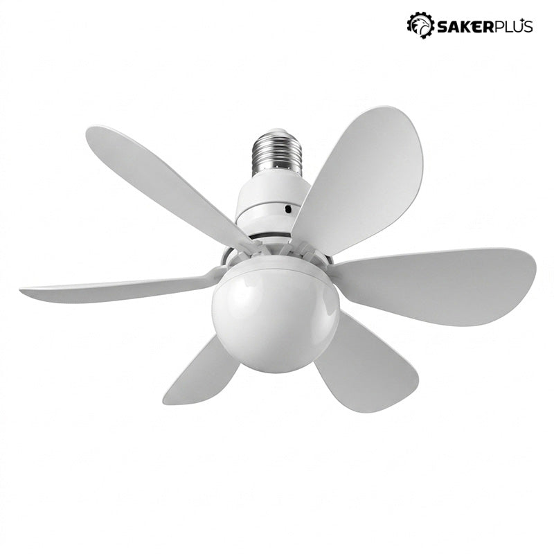 Moderner Niedrigprofil-Deckenventilator mit Licht | Karnz