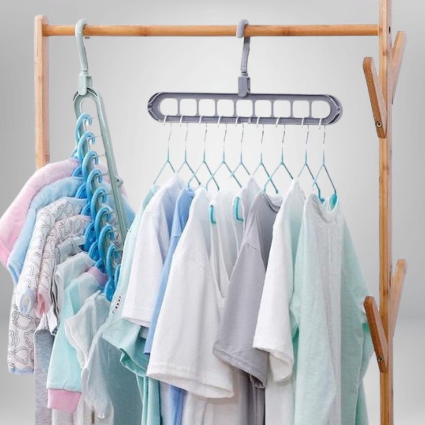 Kleiderbügel-Organizer Platzspar-Rack 2er-Set | Karnz