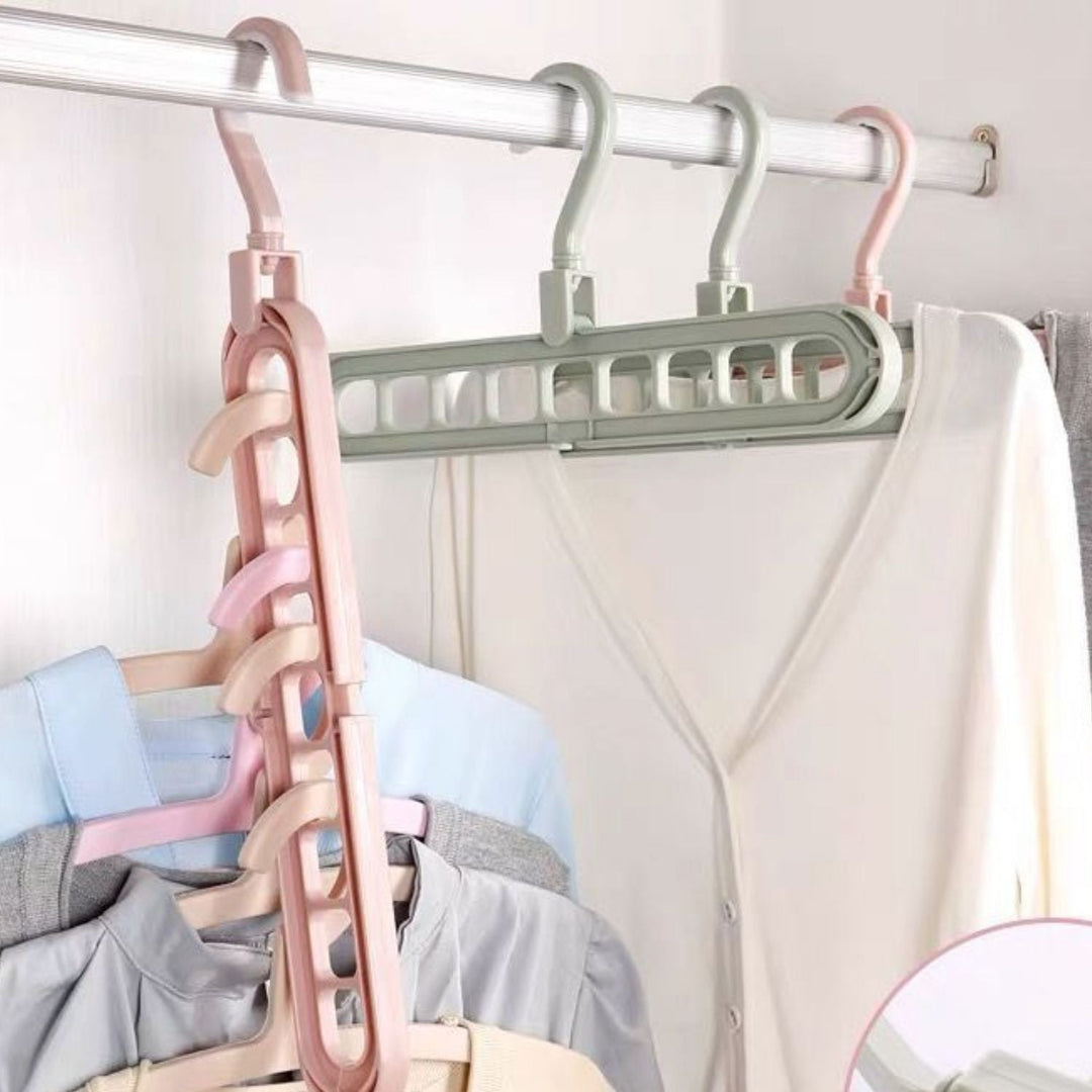 Kleiderbügel-Organizer Platzspar-Rack 2er-Set | Karnz