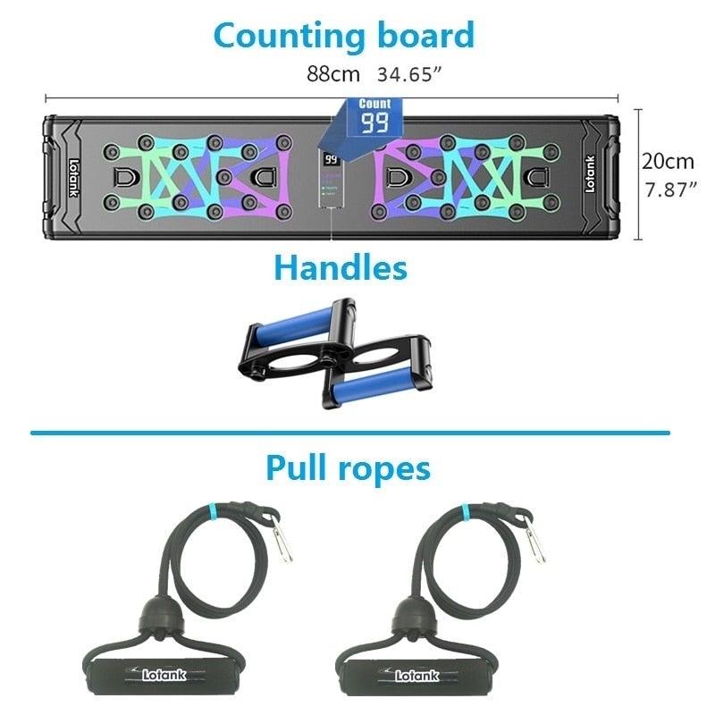 Spartan Push-Up Board – Intelligentes Liegestützbrett