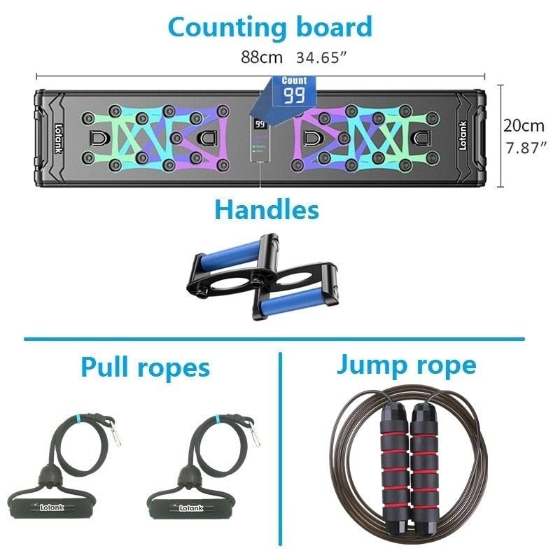 Spartan Push-Up Board – Intelligentes Liegestützbrett