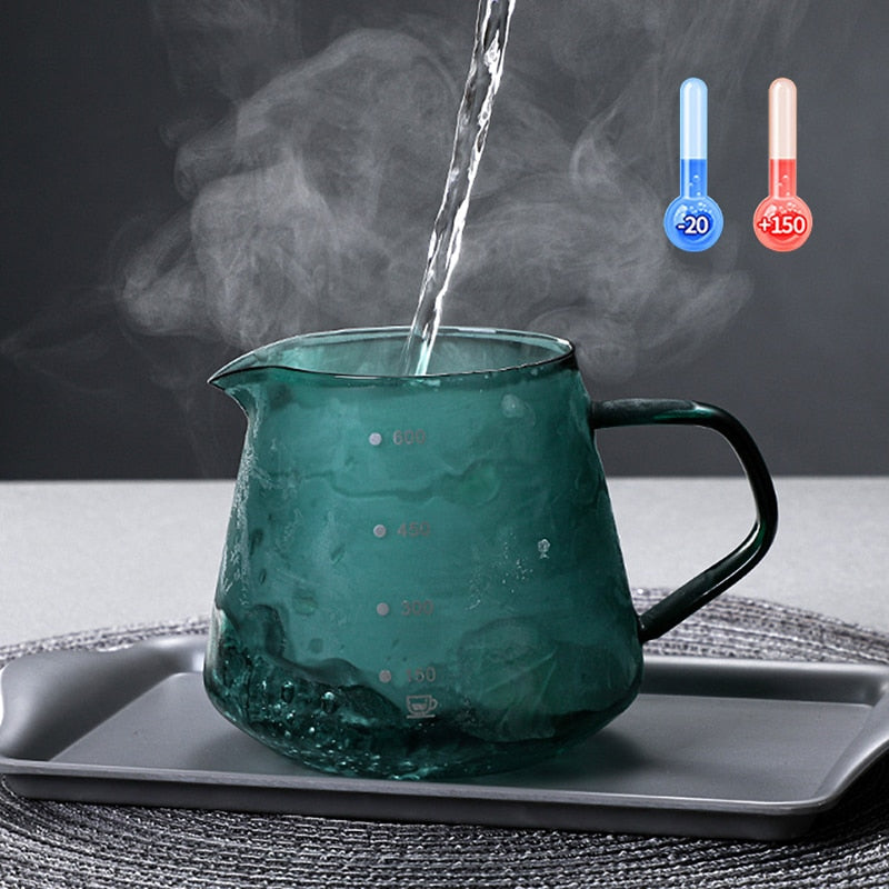 Spezialisiertes Coffeeware Kit Pour Over Kaffee Glas Sharing Pot | Karnz