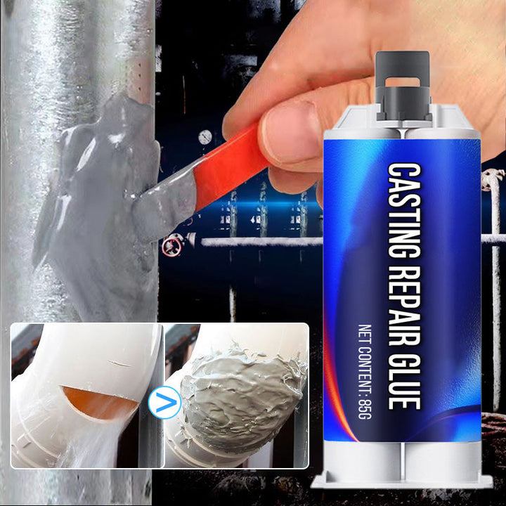 Karnz | Gießharzreparaturkleber, hitzebeständiger flüssiger Metallreparaturkleber