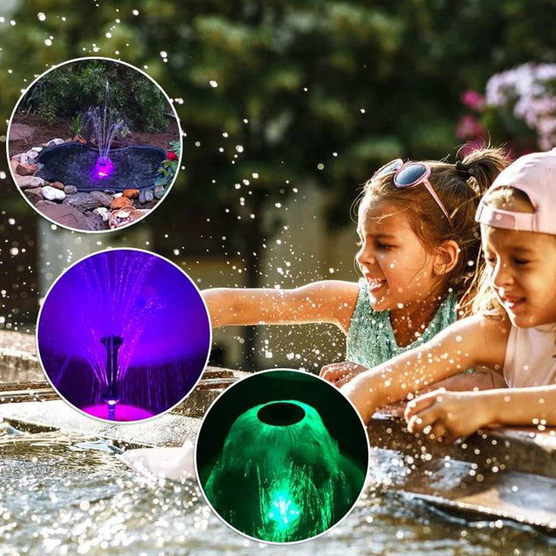 Sandsberg Pumpe mit LED-Farblichtern