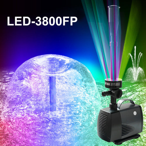 Sandsberg Pumpe mit LED-Farblichtern
