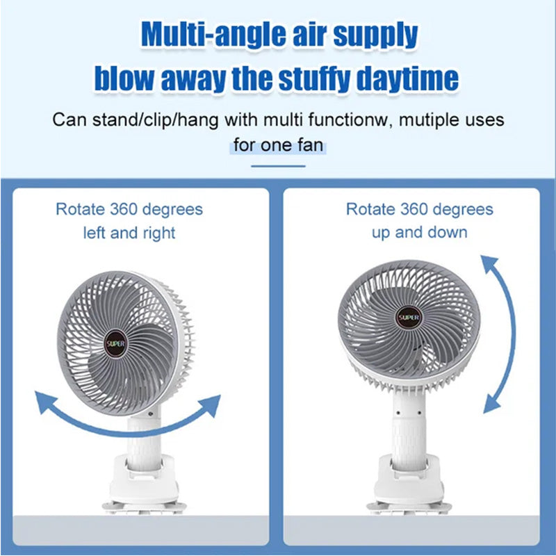 Multifunktions tragbarer Mini-Ventilator | Karnz