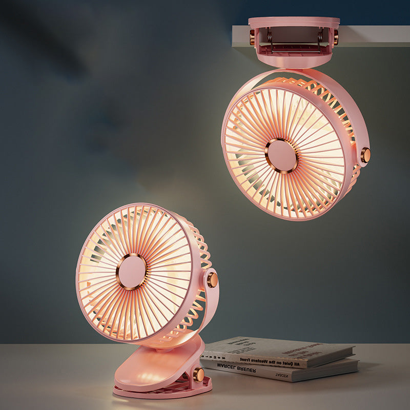 Wiederaufladbarer Clip-On Hängender Tischventilator mit Klimaanlage | Karnz