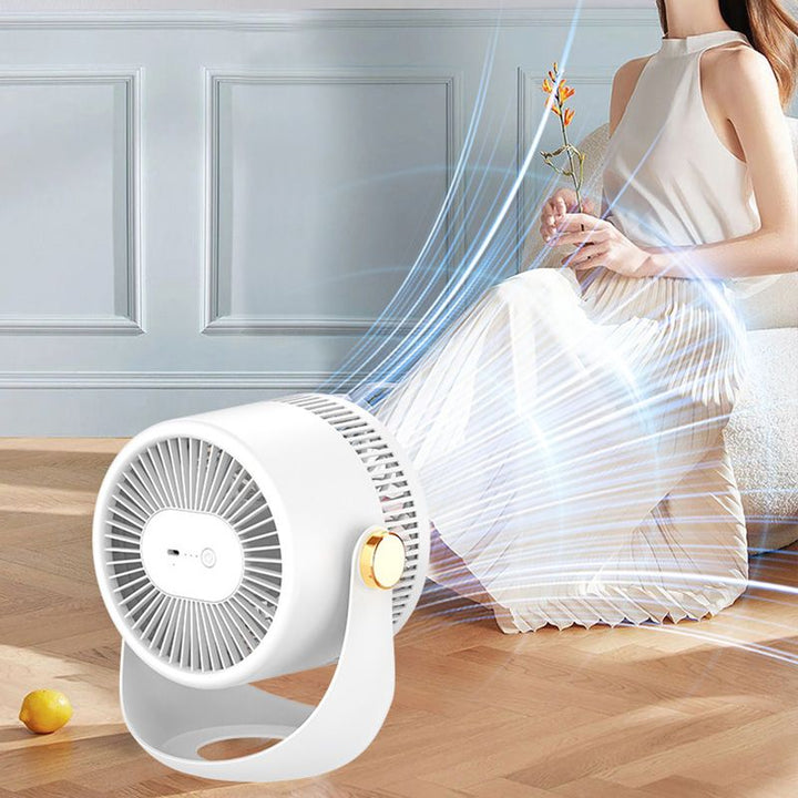 Hurricane Cannon Hochgeschwindigkeits-zirkulations-wandmontierter Schreibtischventilator | Karnz