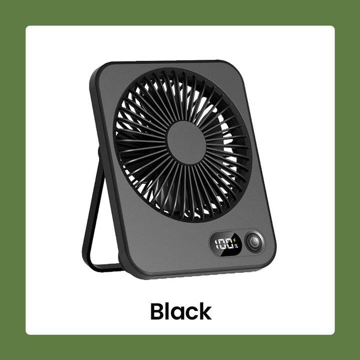 Wiederaufladbarer kompakter Desktop-Lüfter | Karnz