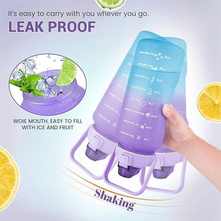 3-IN-1 Motivations-Wasserflasche