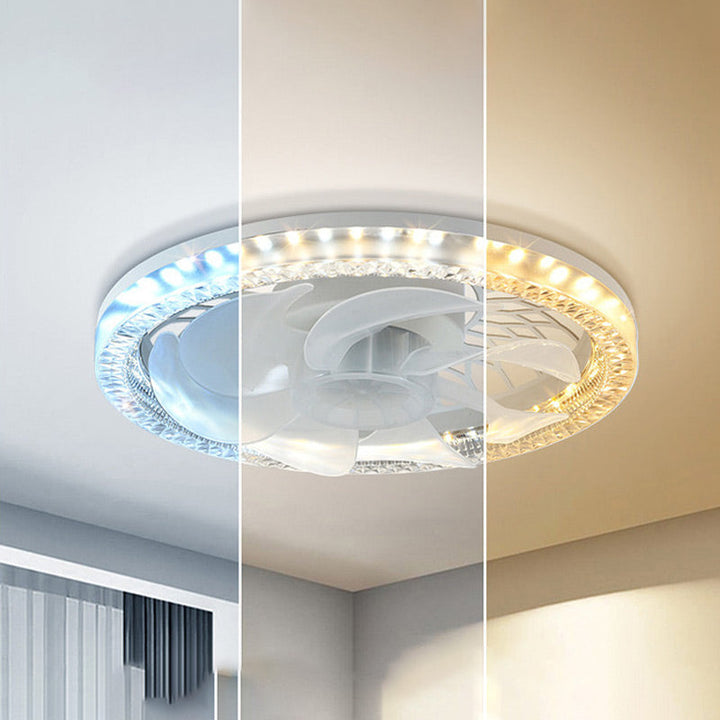 2-in-1 Stumm Einstellbare Ventilatorlampe mit Fernbedienung | Karnz