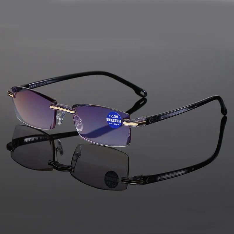 Karnz | High Hardness Anti-Blau Progressive Fern-und Nahbereich Dual-Use Lesebrille