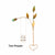 Wanddekorationen „Rooted in Heart Swing“