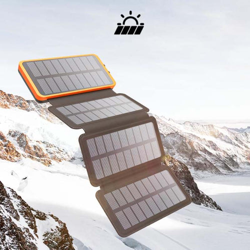 Faltbare, wasserdichte Solar-Powerbank