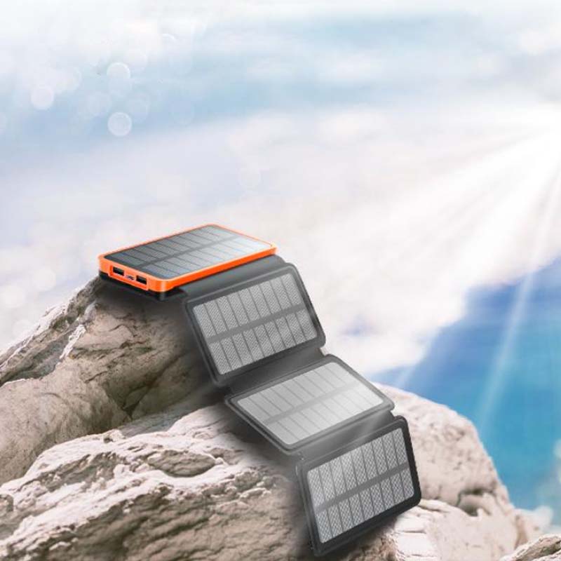 Faltbare, wasserdichte Solar-Powerbank