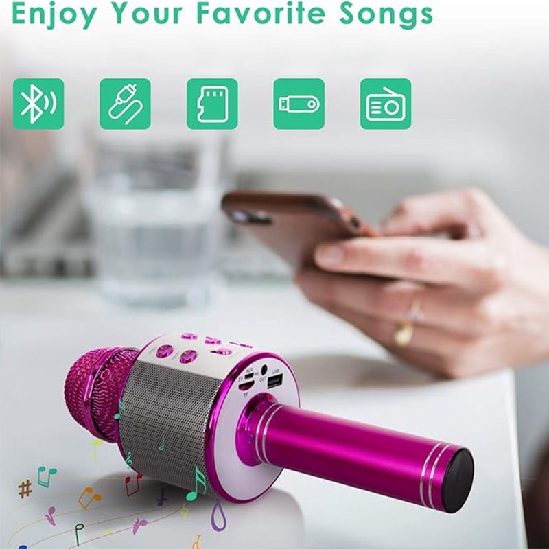 Kabelloses Karaoke-Mikrofon mit Bluetooth | Karnz