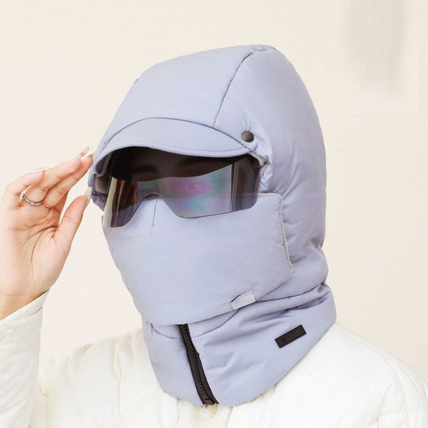 Winddichtes Reitmasken mit Schutzbrille | Karnz