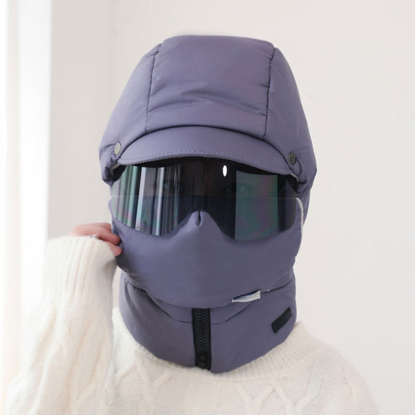 Winddichtes Reitmasken mit Schutzbrille | Karnz