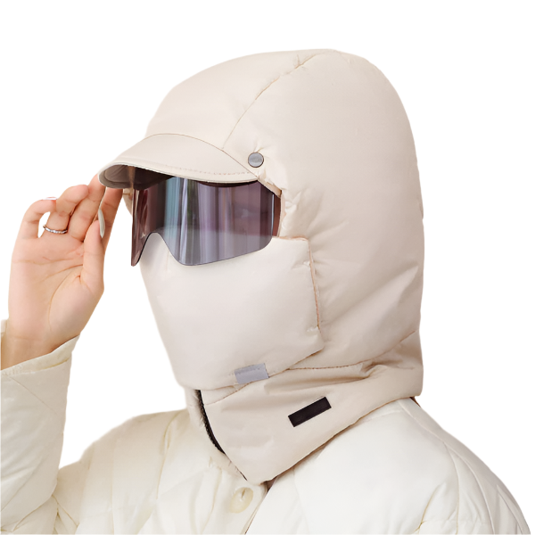 Winddichtes Reitmasken mit Schutzbrille | Karnz