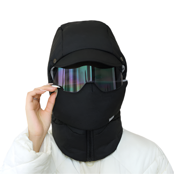 Winddichtes Reitmasken mit Schutzbrille | Karnz