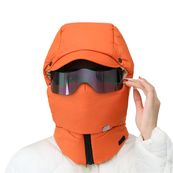 Winddichtes Reitmasken mit Schutzbrille | Karnz
