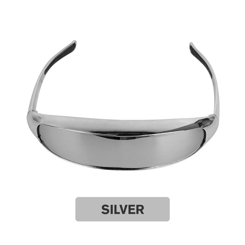 Schweißerbrille einteilig mit Spiegel