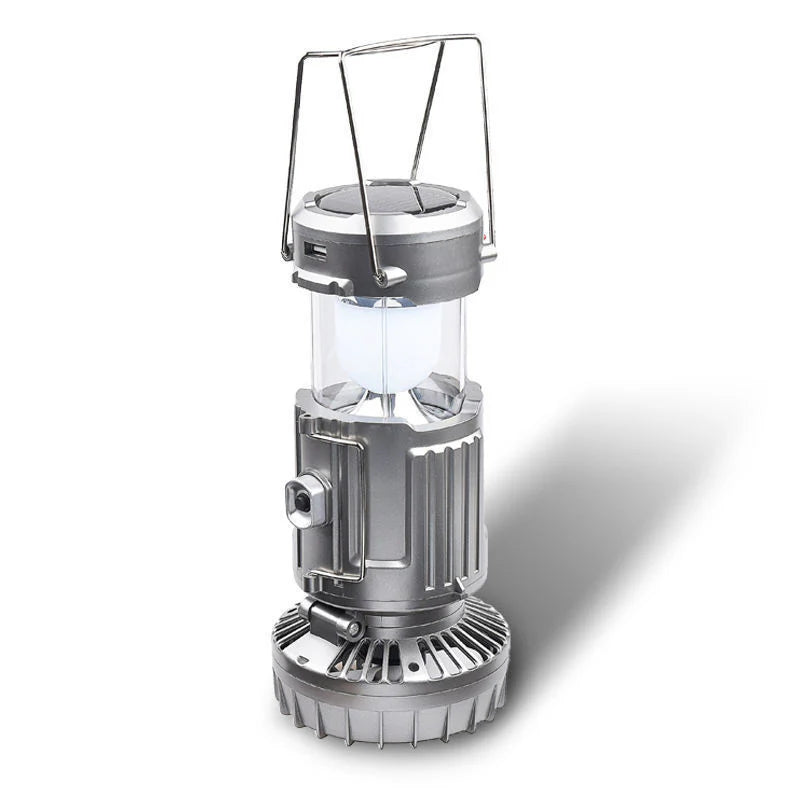2-in-1 Abenteuer Solarlampe & Tragbarer Ventilator | Karnz